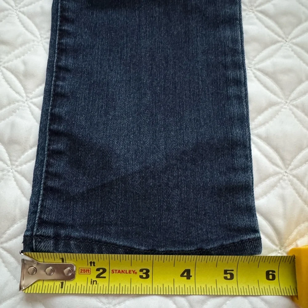 OshKosh B'gosh Kids Dark Blue Skinny Denim Jeans Adjustable Waist Size 12